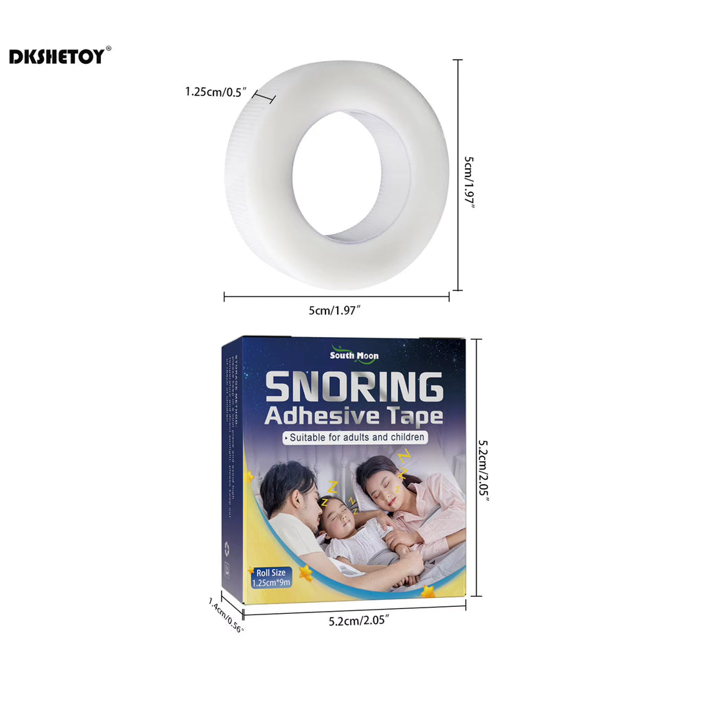 9M Snoring Tape Pe Mouth Tape Sleep Strip for Sleeping anti Snoring Mouth Tape Improve Sleep Mouth Sticker anti Snoring Strip