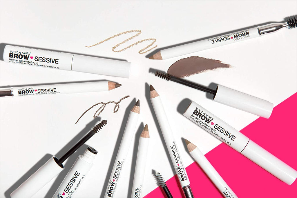 Brow-Sessive Brow Pencil, Ultra-Precise Dual Ended Spoolie Brush for Perfect Buidlable Blendable Shaping, Natural Lasting Shades for Every Brow, Cruelty-Free & Vegan - Taupe(Packaged)